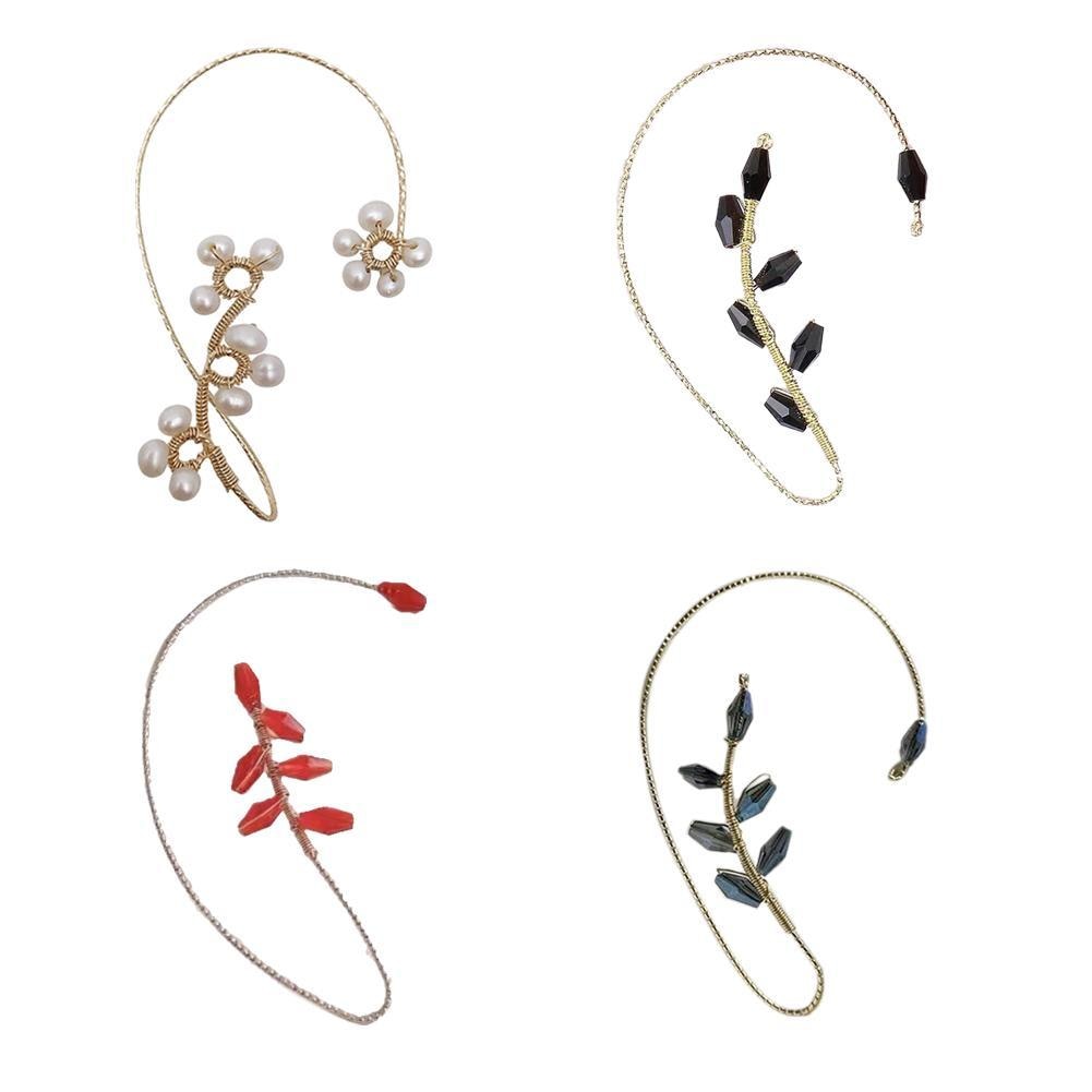 Flower Art Clip Øredobber