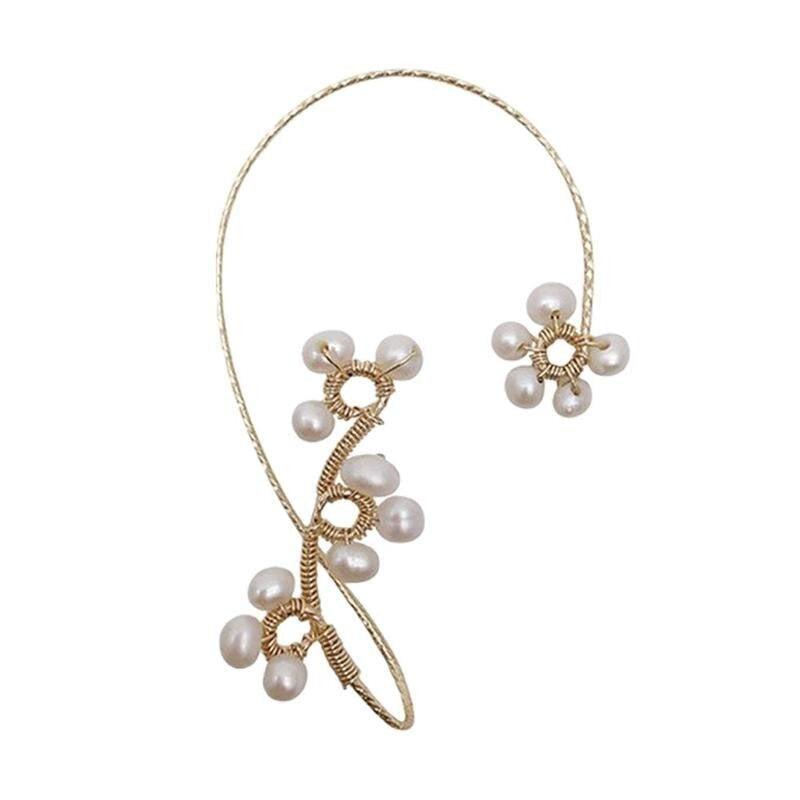 Flower Art Clip Øredobber