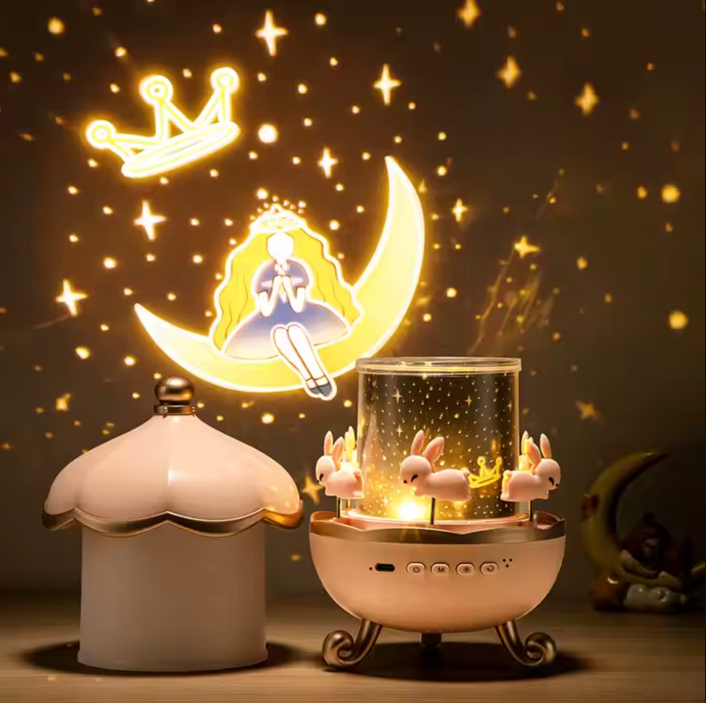 Galaxy Projector Night Light 360° for Rom 1