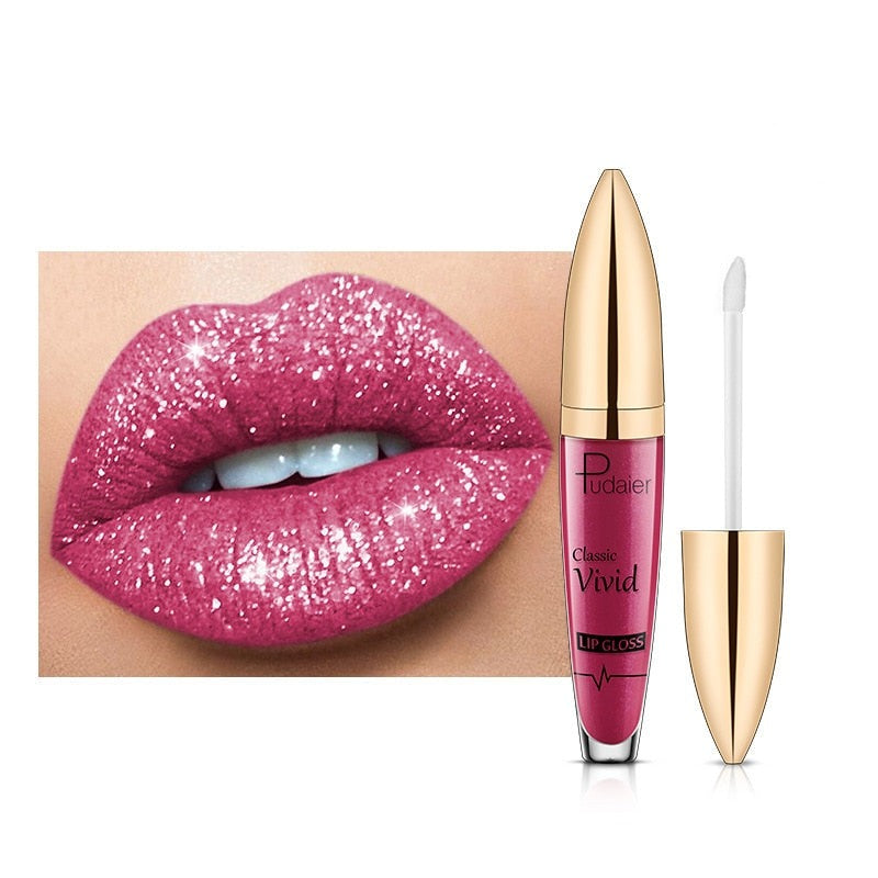 Glitrende Lipgloss