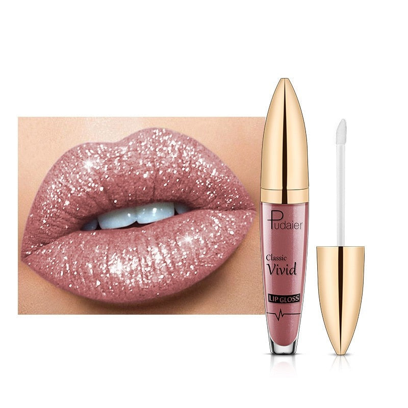 Glitrende Lipgloss