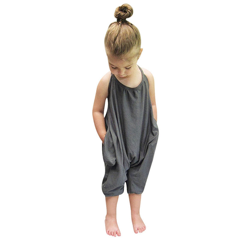 Halter Jumpsuit For Barn