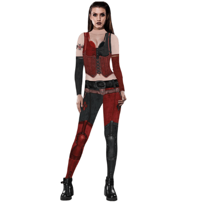 Harley Quinn-Drakt