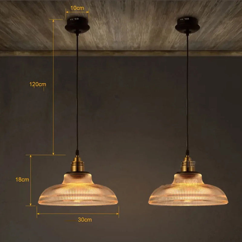 Hengende Lampe i Industriell Stil for Spisestue og Stue 4
