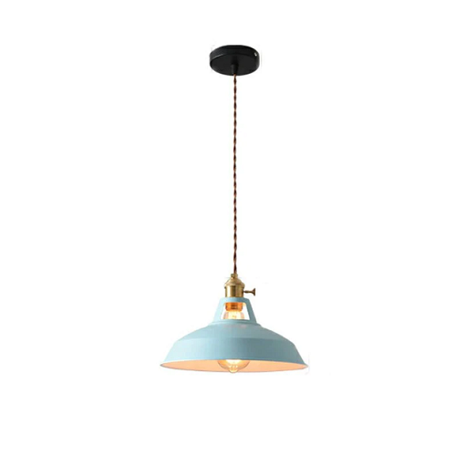 Hengende Lampe i Vintage Stil med Pastellfarger 0