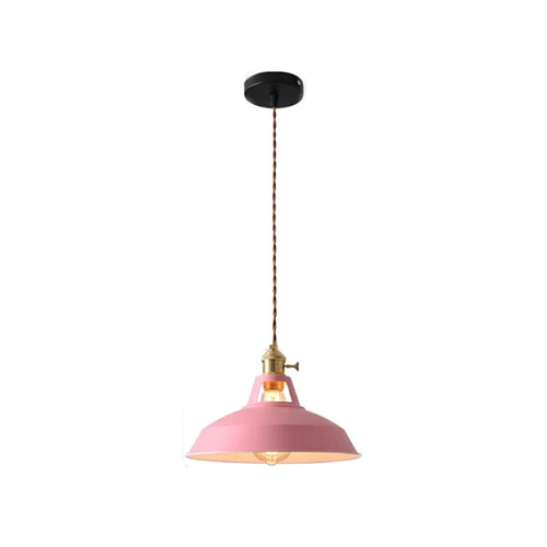 Hengende Lampe i Vintage Stil med Pastellfarger 12