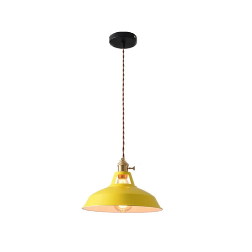 Hengende Lampe i Vintage Stil med Pastellfarger 9