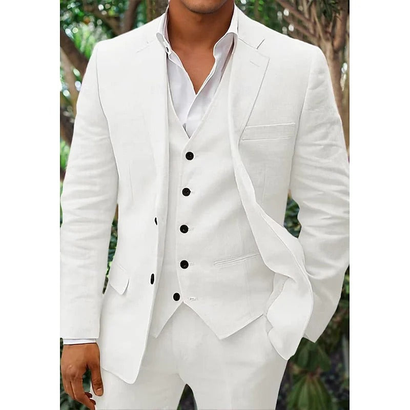 Herre 3-delt Dress med Vest 2