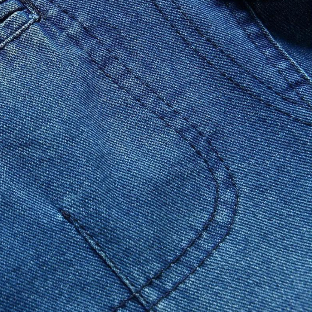 Herre Blazer Denim Avslappet Stil for Hverdagsbruk og Spesielle Anledninger 3