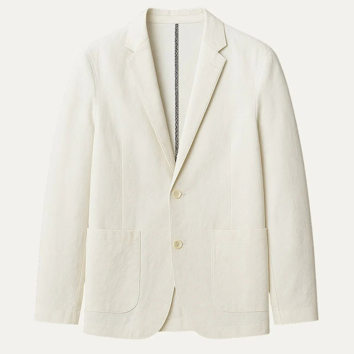 Herre Blazer Lin Moderne Skreddersydd Stil for Formelle og Uformelle Anledninger 0