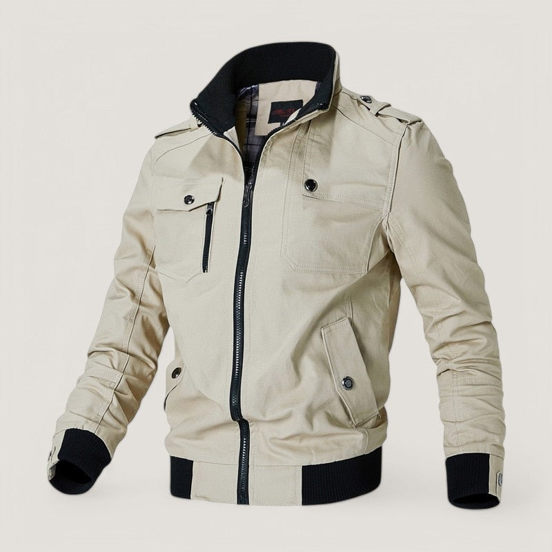 Herre Bomberjakke Lett Stilig 6