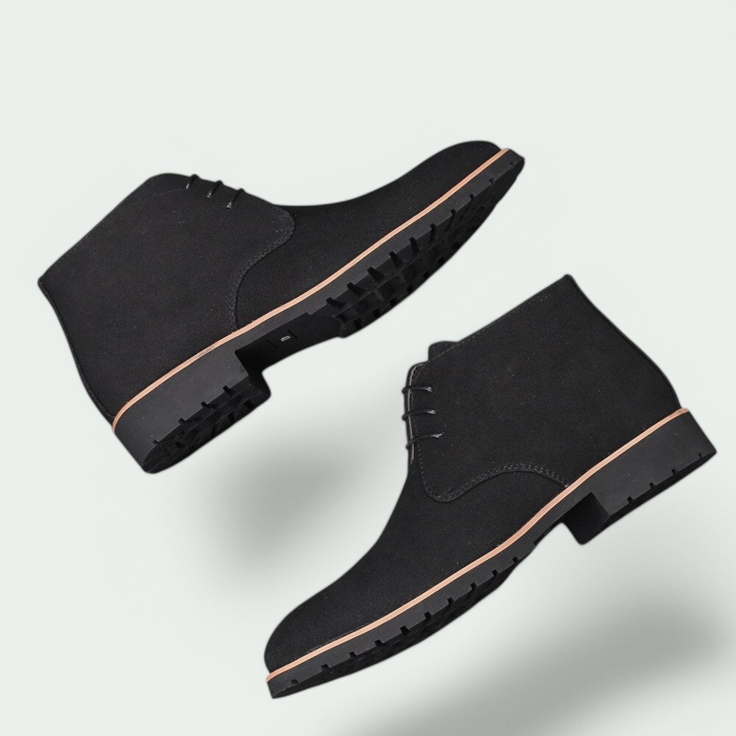 Herre Bottines i Suede Casual 2