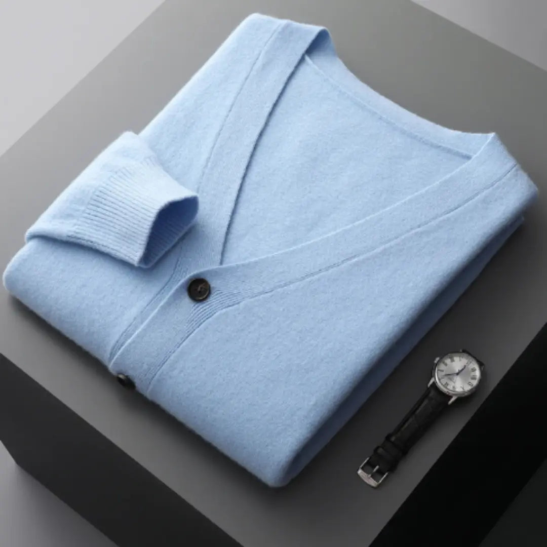 Herre Cardigan i Tidløs Design 11