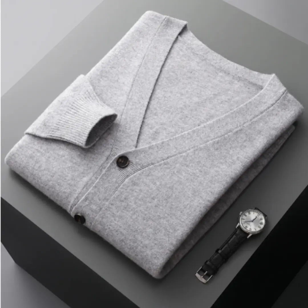 Herre Cardigan i Tidløs Design 14