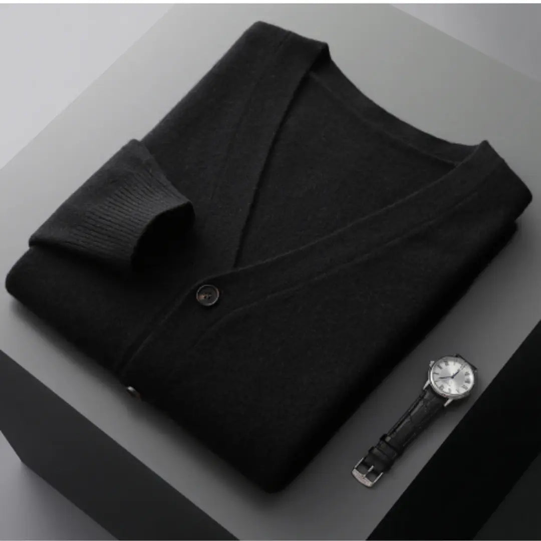 Herre Cardigan i Tidløs Design 9