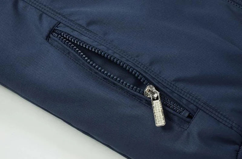 Herre Casual Jakke med Stående Krage 5