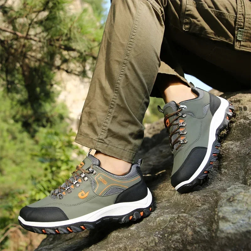 Herre Casual Sneakers Plattform Lettvektig Utendørs 4