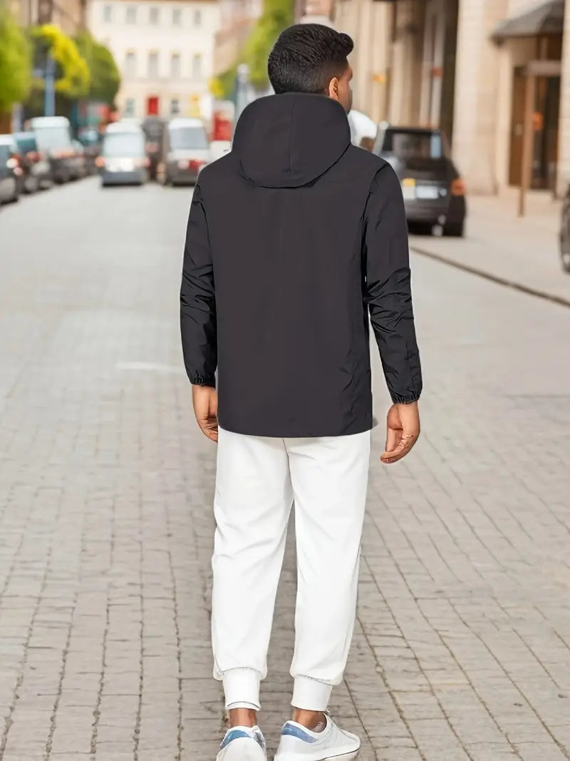 Herre Casual Vanntett Lett Vindjakke 7