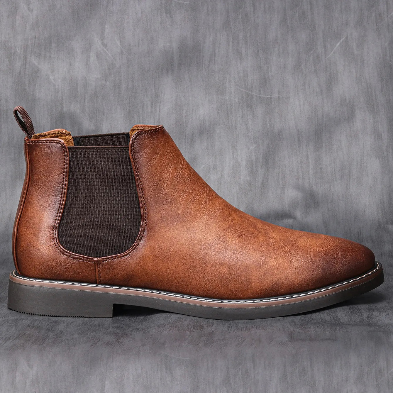 Herre Chelsea Boots Retro Komfortabel Stil 5