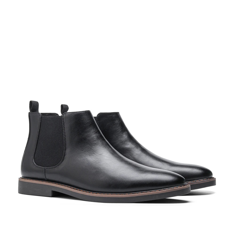 Herre Chelsea Boots Retro Komfortabel Stil 7