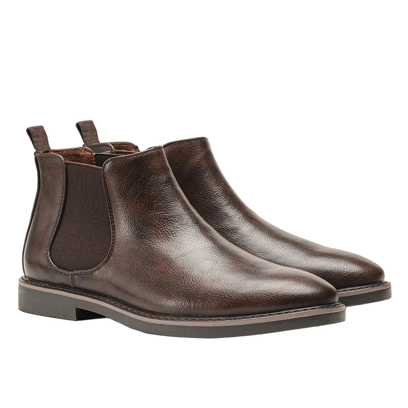 Herre Chelsea Boots Retro Komfortabel Stil 9