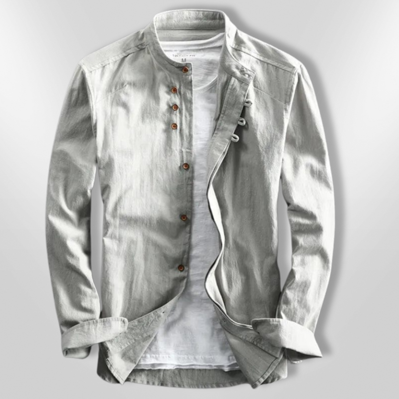 Herre Chemise Katana Stil Asymmetrisk Design 2