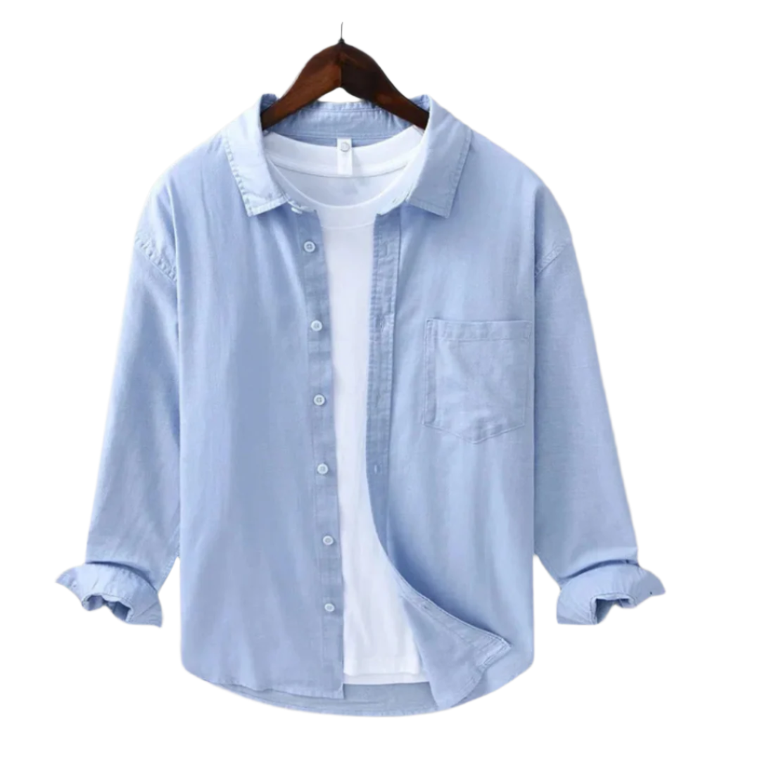 Herre Chemise Komfort Lett Stoff 0