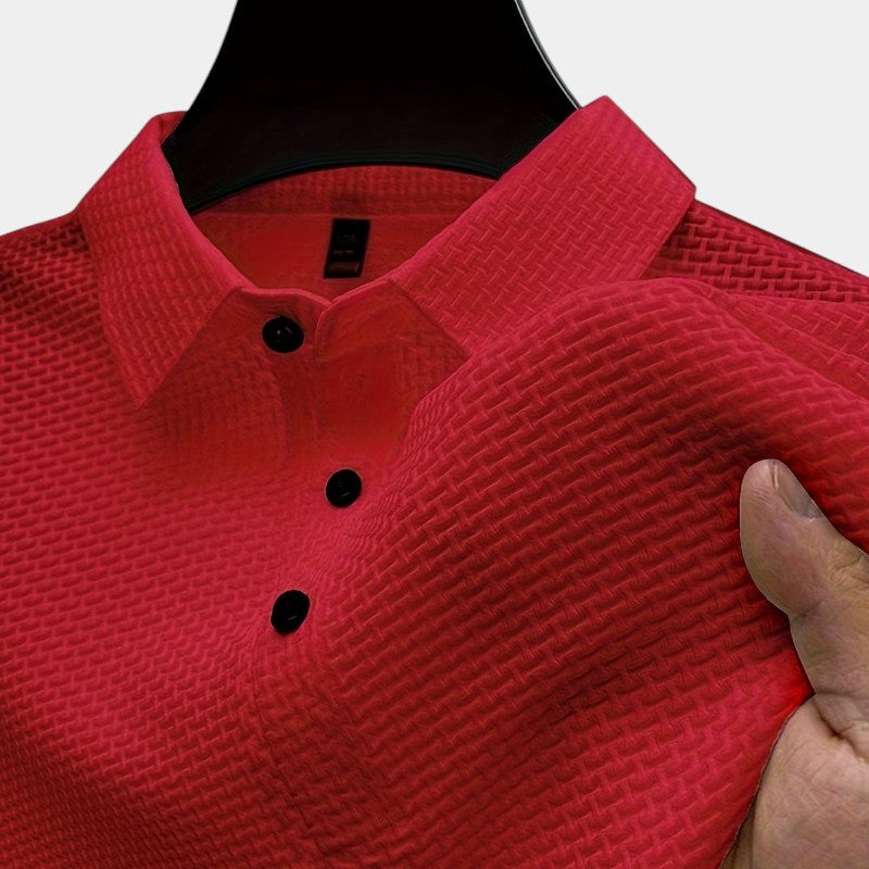 Herre Golfskjorte Kortermet Geometrisk Nylon 8