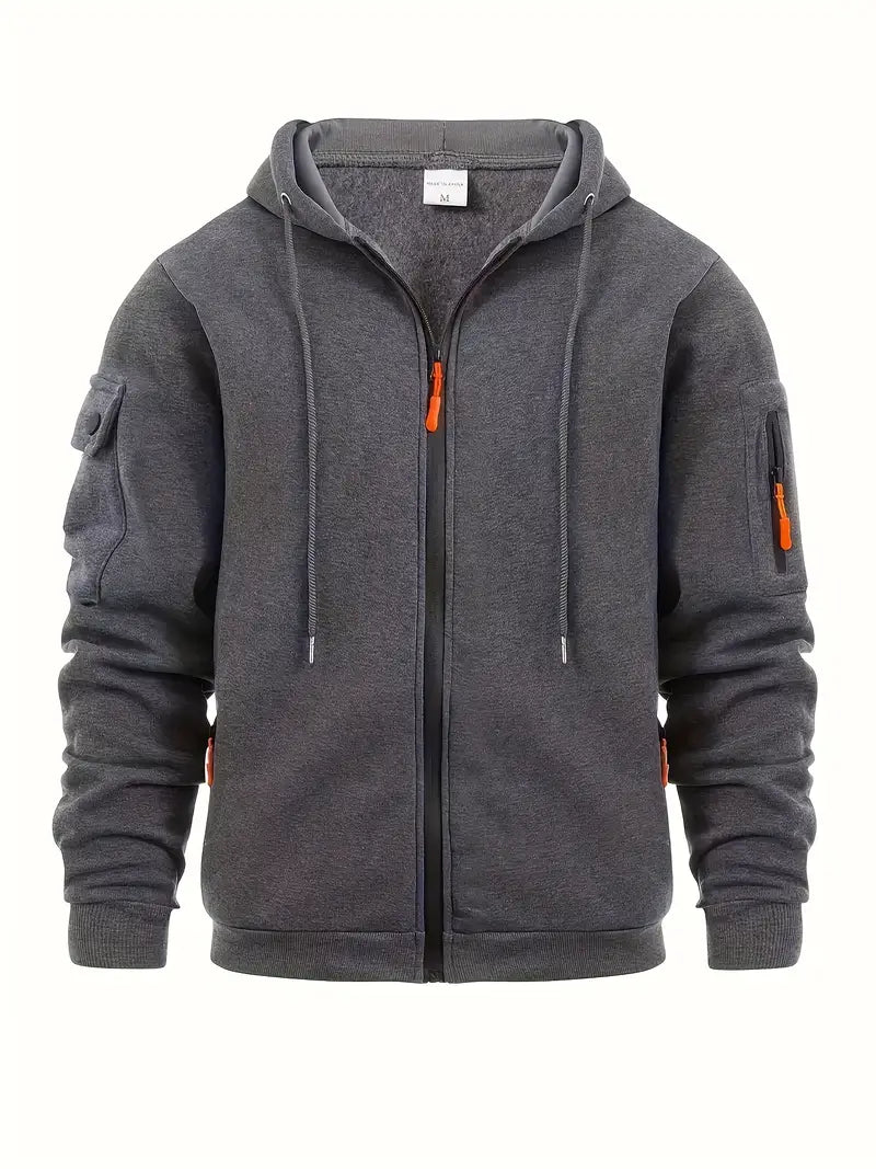 Herre Hoodie i Casual Stil 2