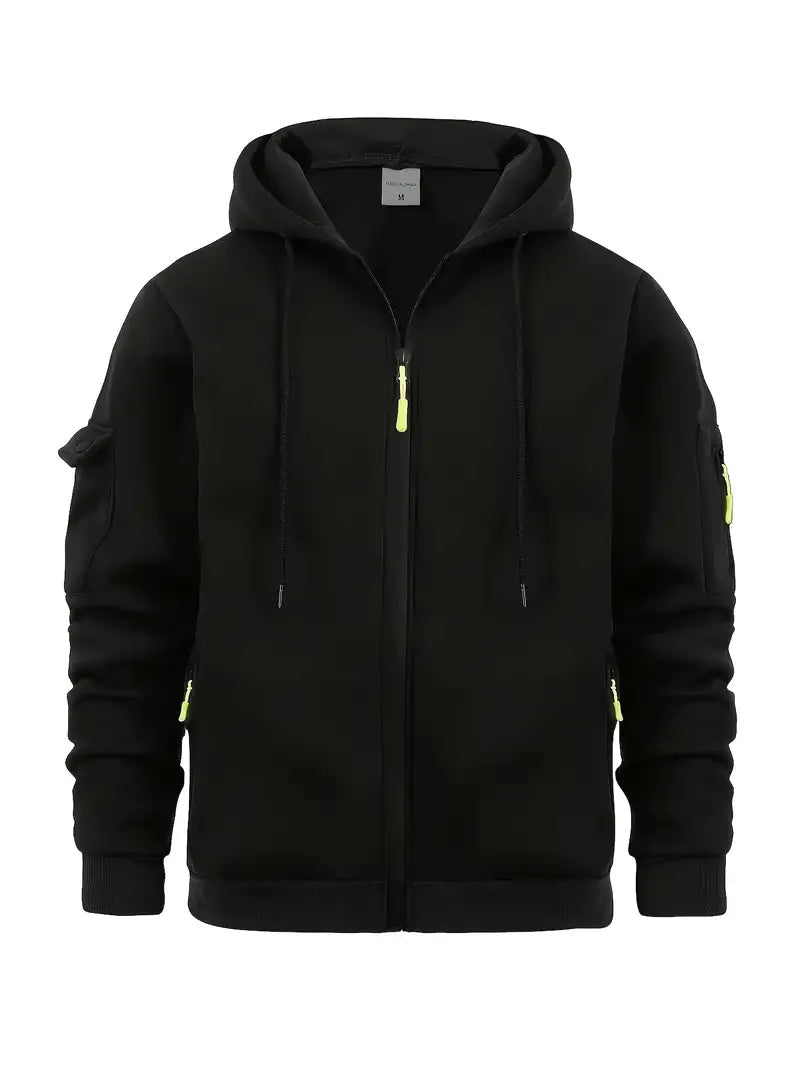 Herre Hoodie i Casual Stil 3