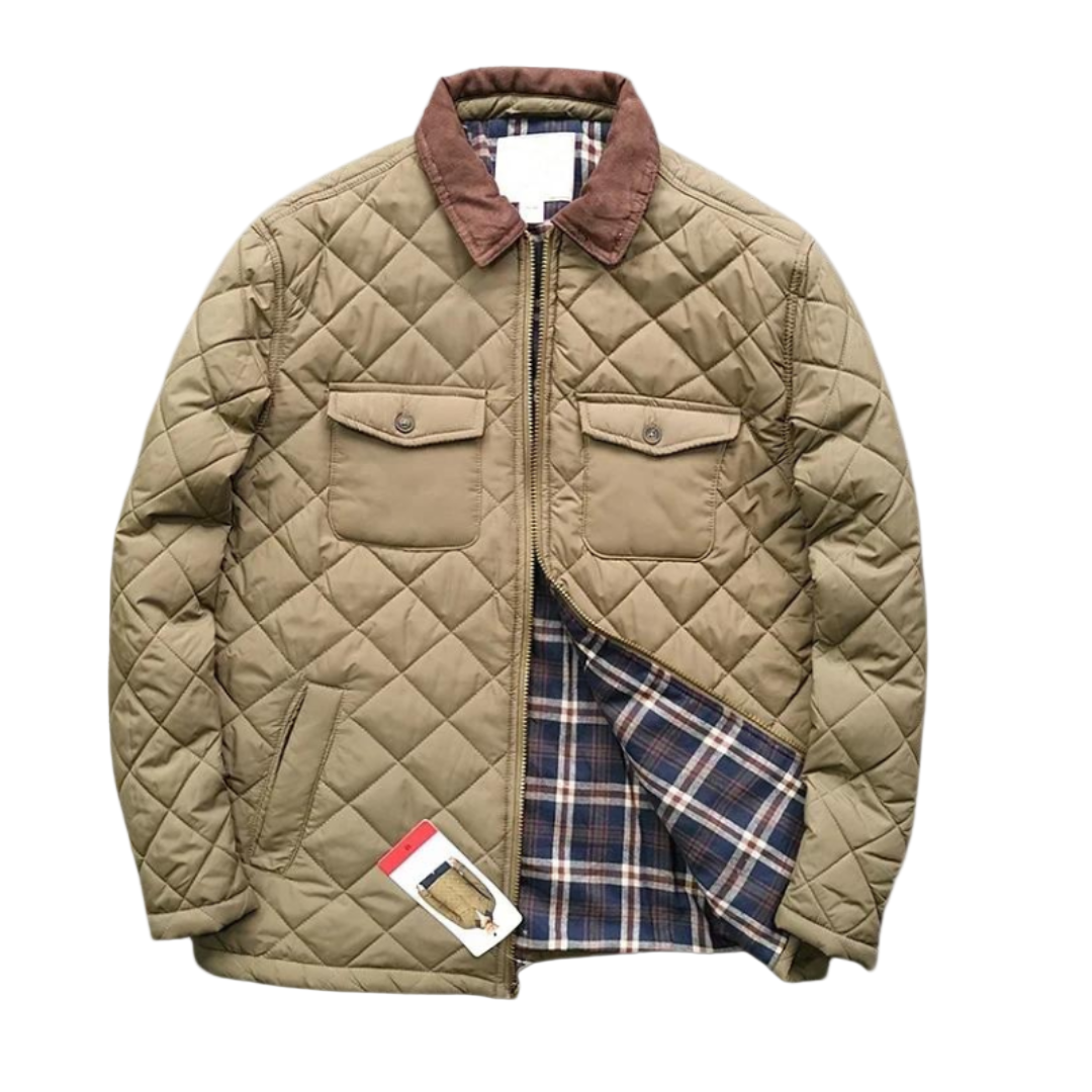 Herre Jakke Vattert med Klassisk Design 0