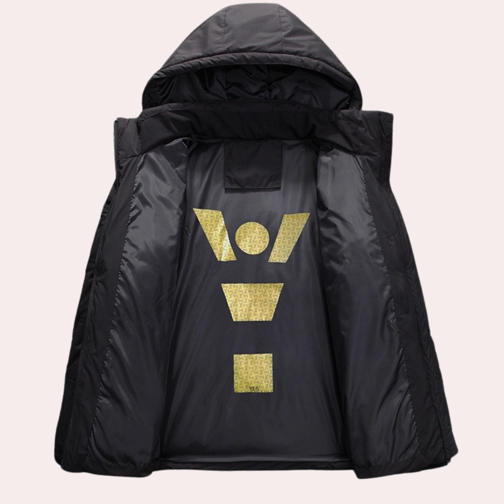 Herre Jakke med Hette - Varm og Praktisk 2