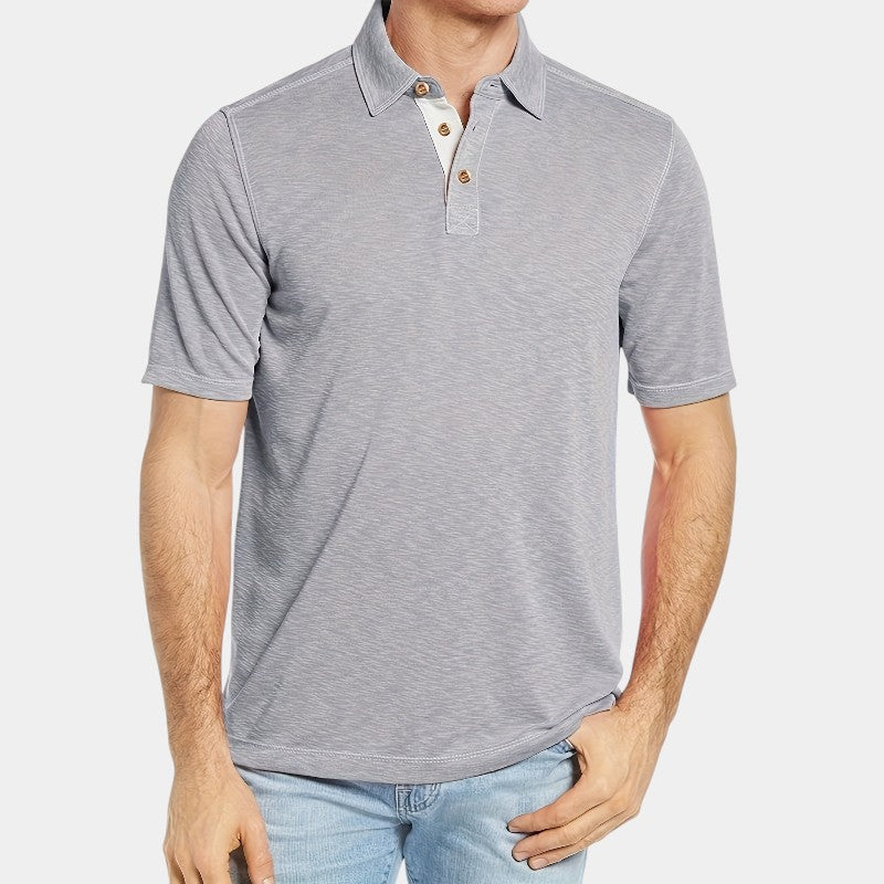 Herre Langermet T-Skjorte Fritids 100% Bomull 2