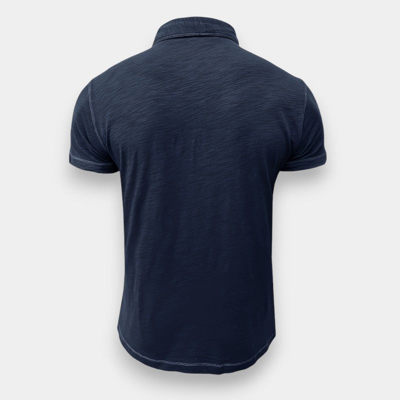 Herre Langermet T-Skjorte Fritids 100% Bomull 5