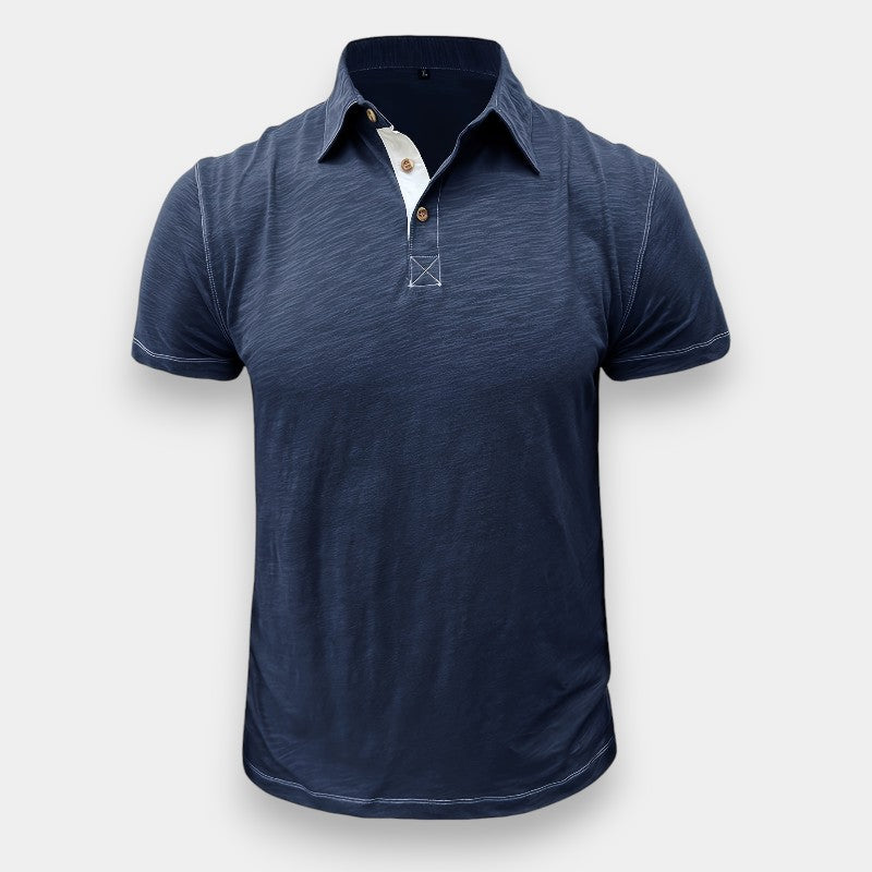 Herre Langermet T-Skjorte Fritids 100% Bomull 6