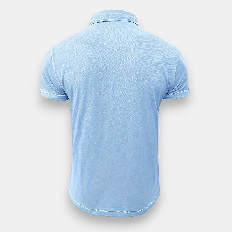 Herre Langermet T-Skjorte Fritids 100% Bomull 7