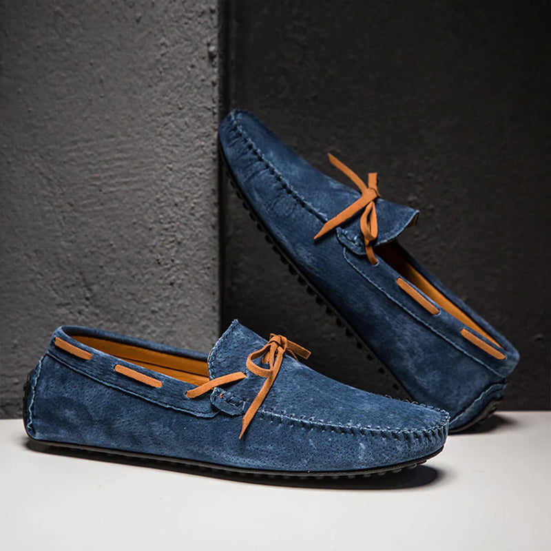 Herre Loafers Slip-On Med Gummisåle - Moderne Design For Hverdagsbruk Og Formelle Anledninger 1