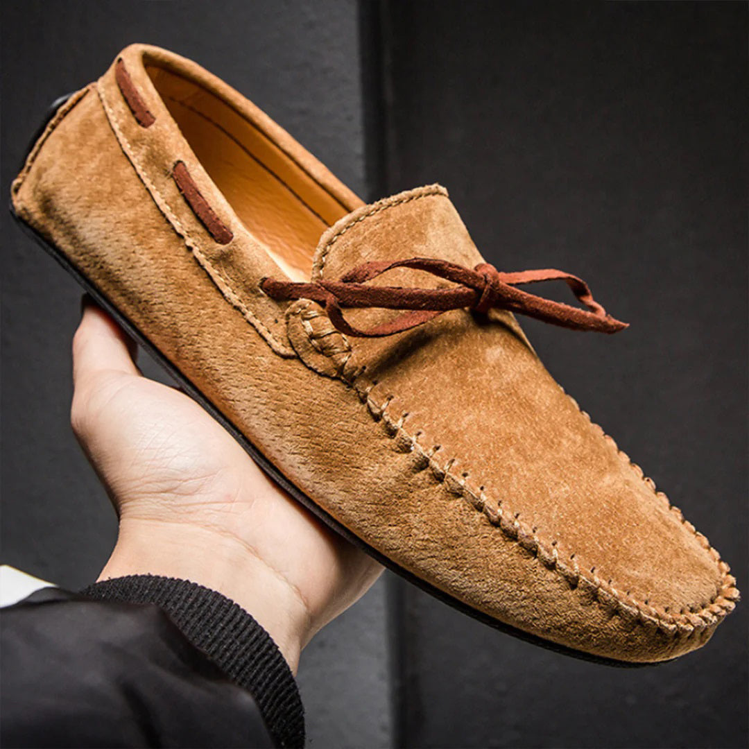 Herre Loafers Slip-On Med Gummisåle - Moderne Design For Hverdagsbruk Og Formelle Anledninger 2
