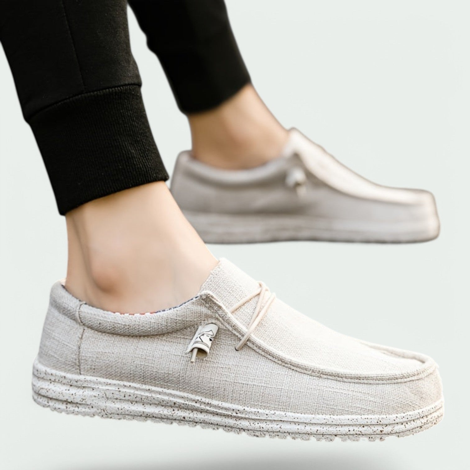 Herre Moccasiner Sporty Tekstil EVA Såle 1