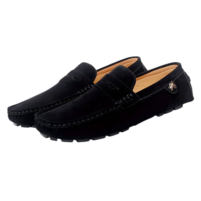 Herre Moccasins Uformell Design Gummi 0