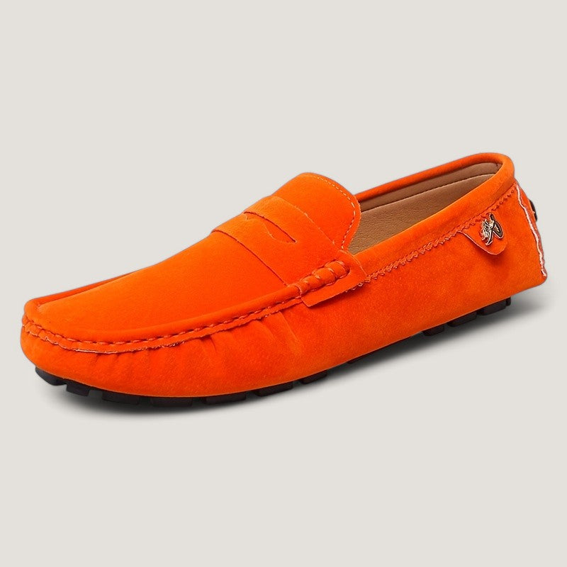 Herre Moccasins Uformell Design Gummi 1