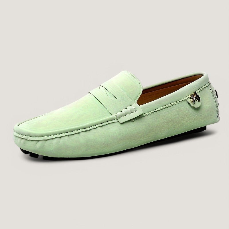Herre Moccasins Uformell Design Gummi 10