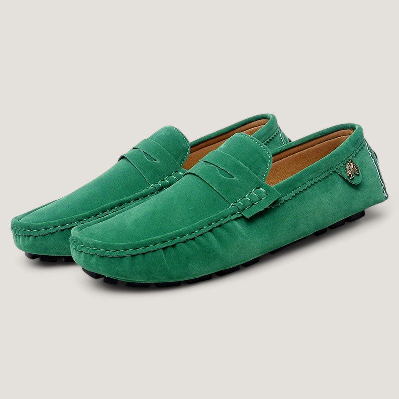 Herre Moccasins Uformell Design Gummi 11