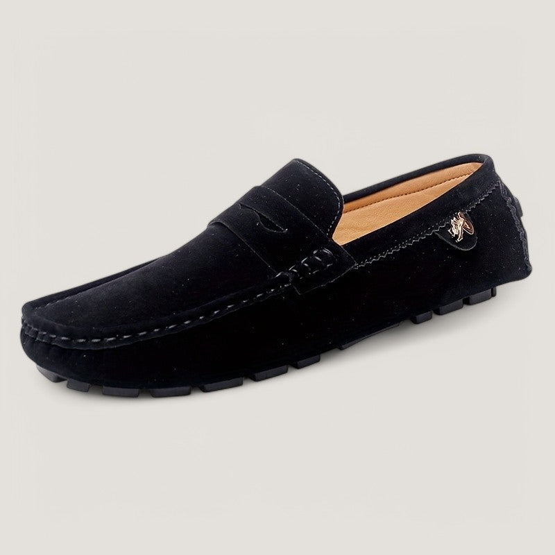 Herre Moccasins Uformell Design Gummi 2