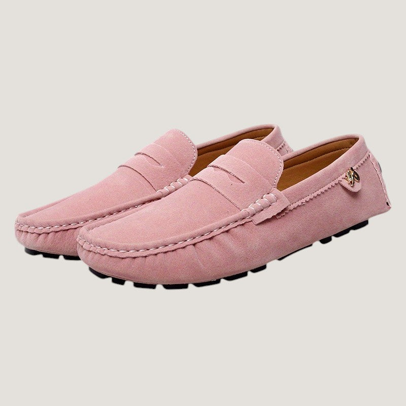 Herre Moccasins Uformell Design Gummi 9