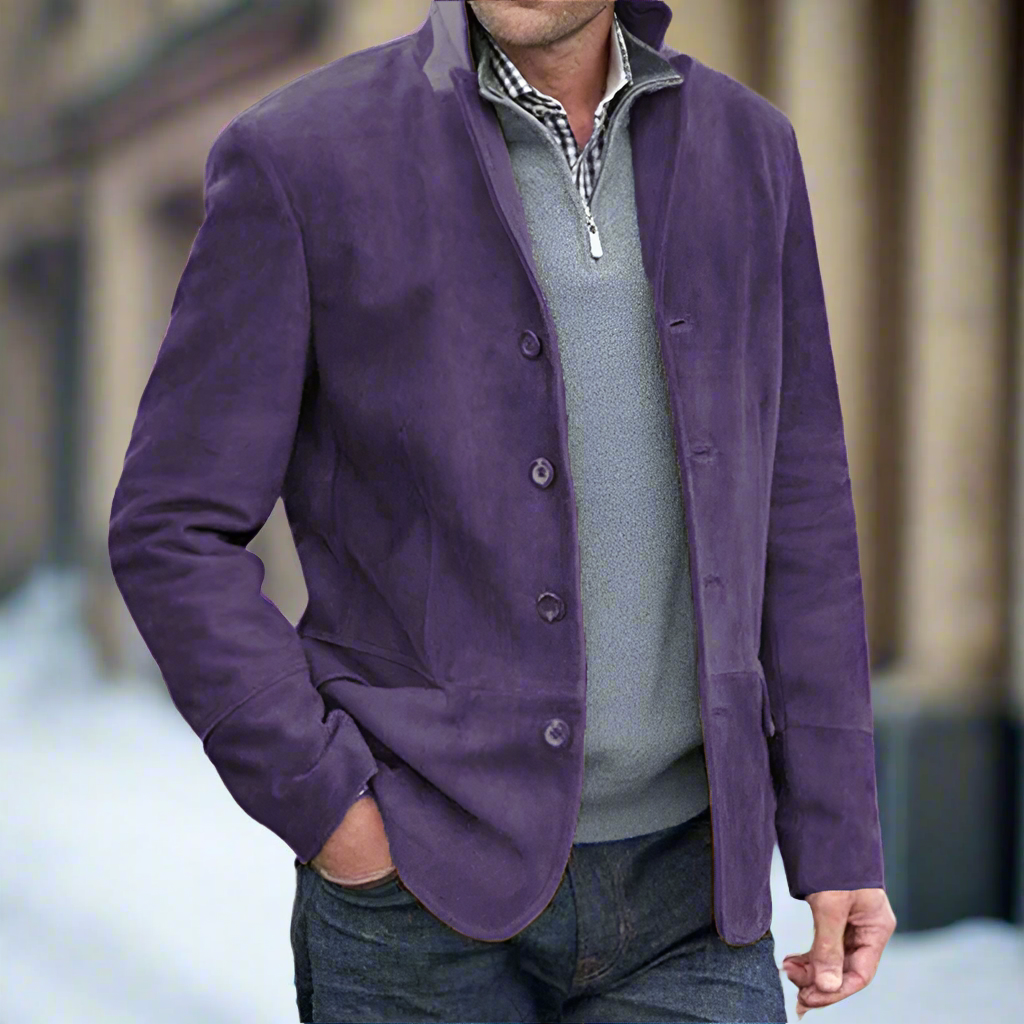 Herre Mockajakke med Skræddersydd Passform 4