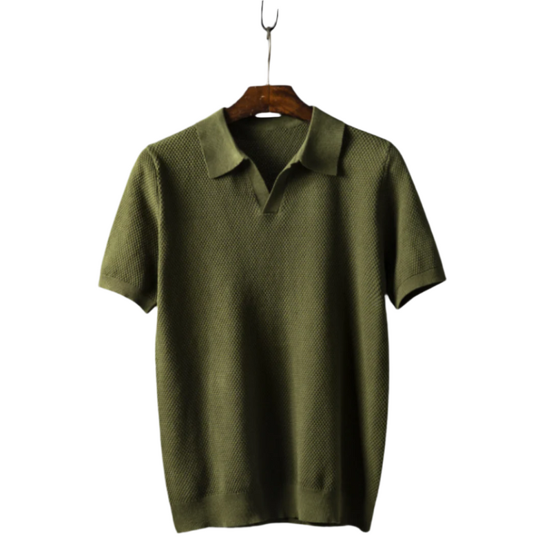 Herre Polo Casual Lettvektet Materiale 0