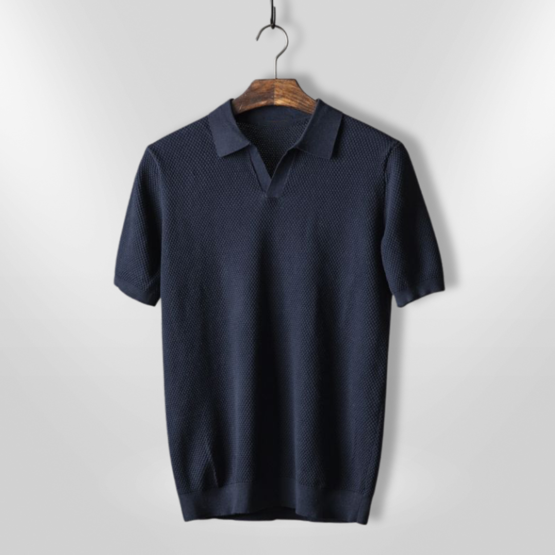 Herre Polo Casual Lettvektet Materiale 2