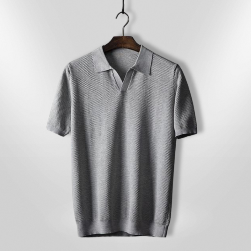Herre Polo Casual Lettvektet Materiale 3