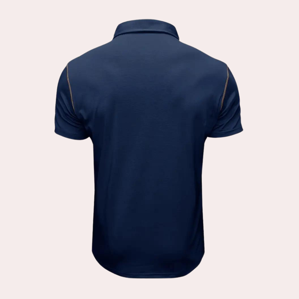 Herre Poloshirt Komfortabel Stilfull Design 2